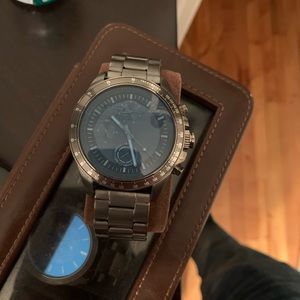 Gun metal style express watch working